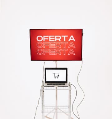 Retail promotional screen content