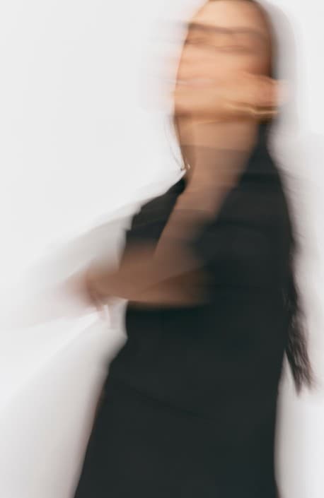 Motion-blur editorial photography